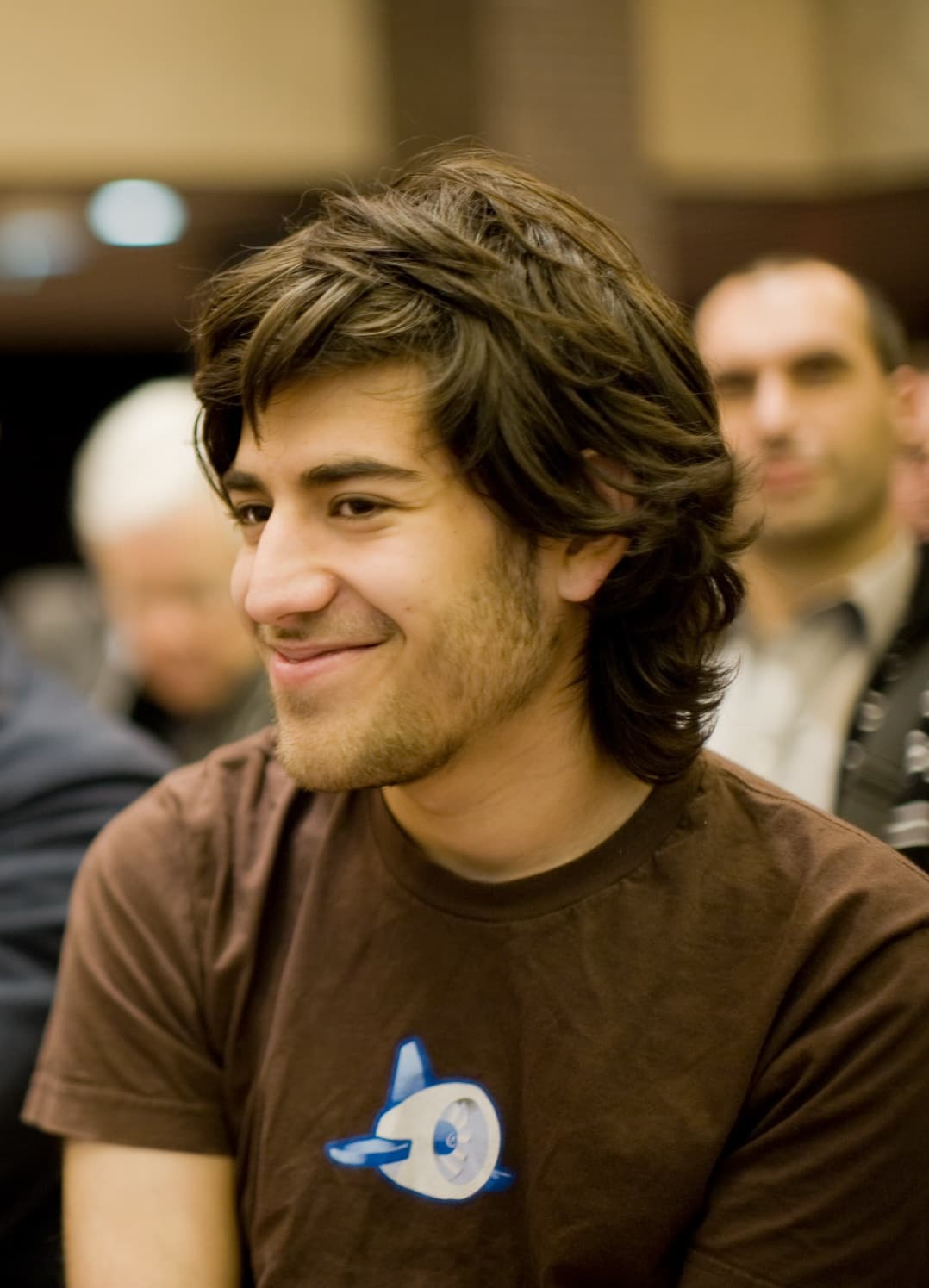 Portrait of Aaron Swartz, programmer and open-access activist