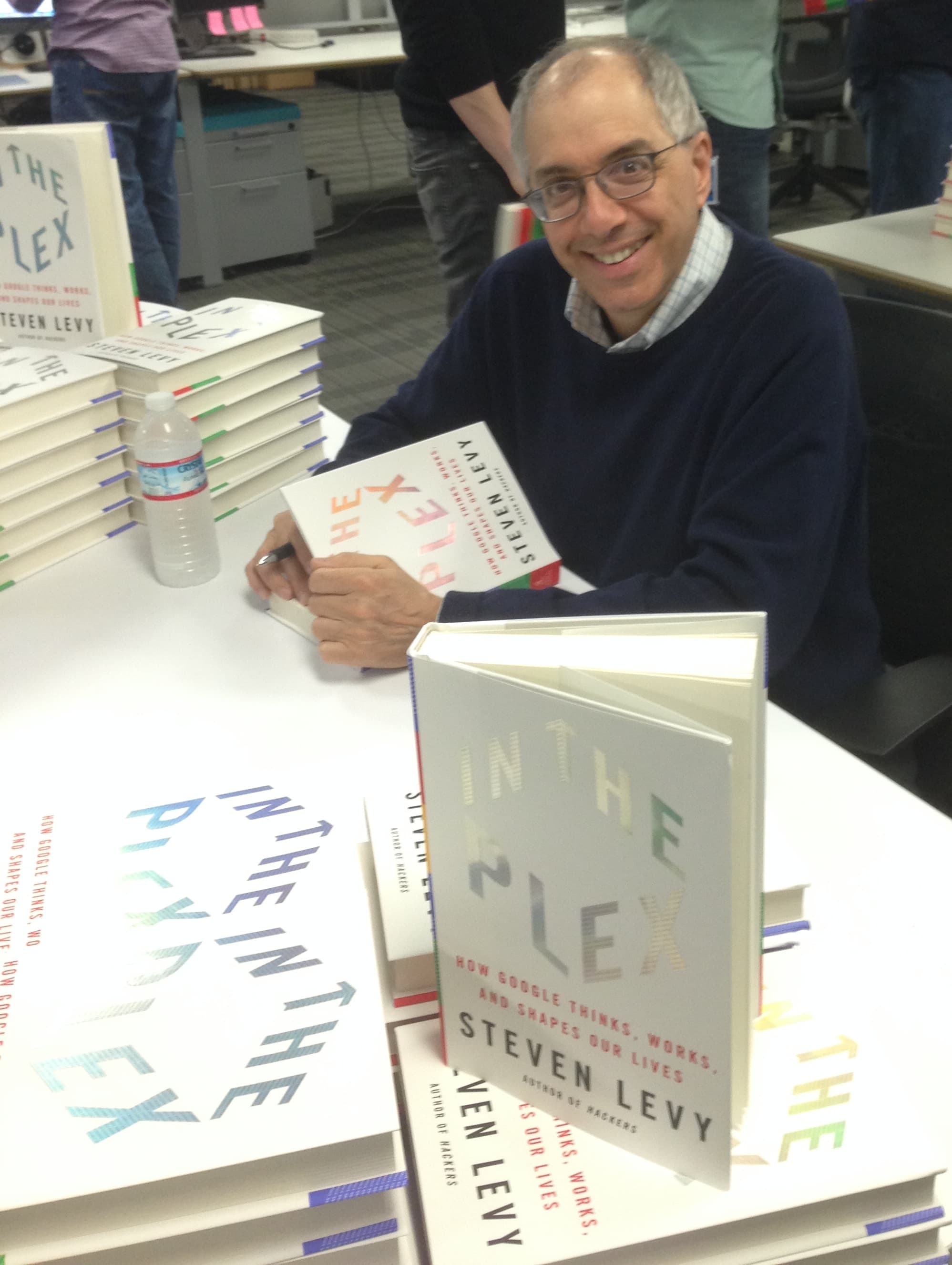 Portrait of Steven Levy, author of Hackers: Heroes of the Computer Revolution